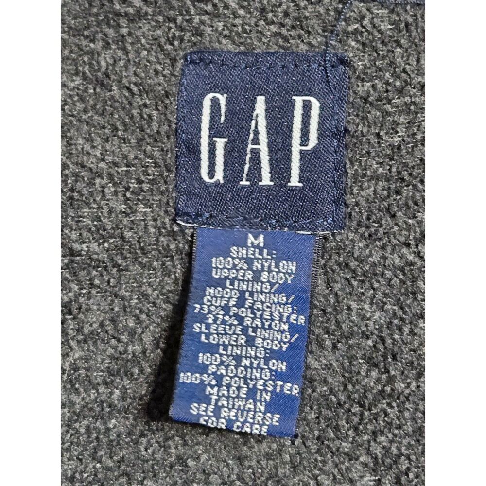 Vintage Gap Fleece Lined Anorak Jacket | Men's Size Medium -Runs Big | Red Black - Picture 4 of 10